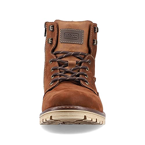 Rieker G 1/2, Botas Estilo Chelsea Hombre, Braun 22, 42 EU