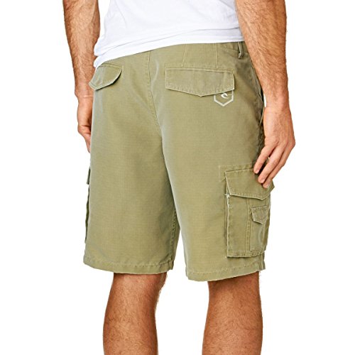 RIP CURL Bondi Boardwalk 21" Shorts, Hombre, Beige (Covert), Small