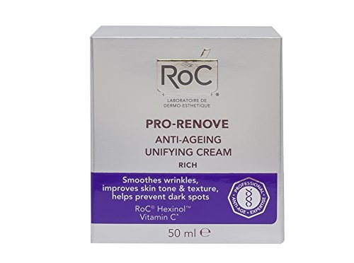 ROC Pro Renove - Crema Anti Edad, Unificante, Textura Rica, 50 ml