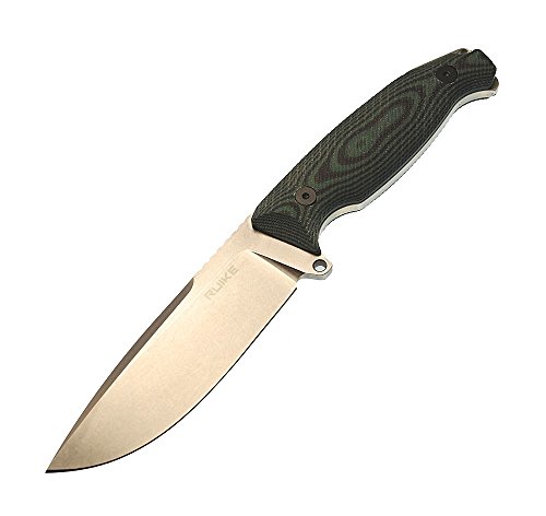 RUIKE Hoja fija verde RKEF118G F118-G, longitud de la hoja: 11,43 cm, Jager F118 Fixed Blade Green, 0, Multicolor