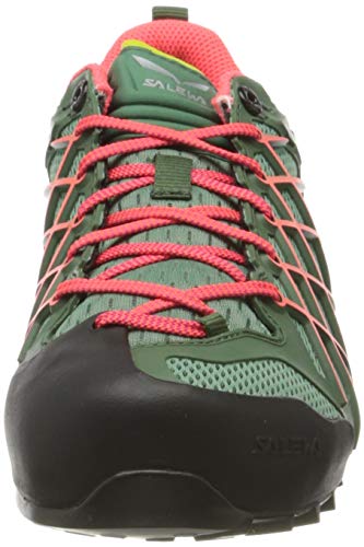 Salewa WS Wildfire Zapatos de Senderismo, Myrtle/Tender Shot, 40 EU