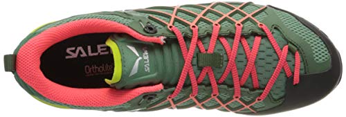 Salewa WS Wildfire Zapatos de Senderismo, Myrtle/Tender Shot, 40 EU