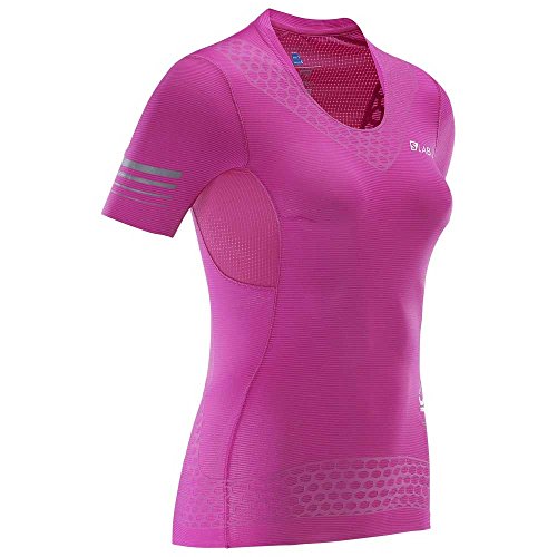 SALOMON S-Lab Exo SS W Camiseta de Manga Corta, Mujer, Rosa (Rose Violet)