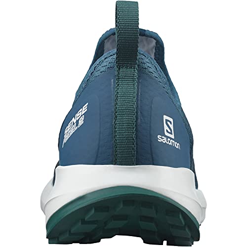 Salomon Sense Feel 2 Hombre Zapatos de trail running, Azul (Mallard Blue/White/Pacific), 40 EU