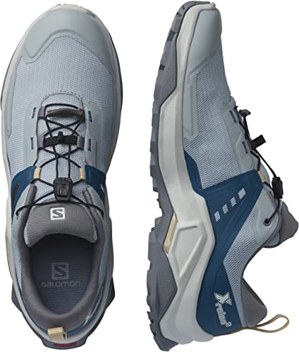 SALOMON Shoes X Raise 2, Botas de Senderismo Hombre, Quarry/Legion Blue/Safari, 44 EU