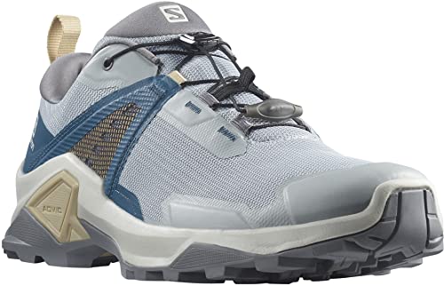 SALOMON Shoes X Raise 2, Botas de Senderismo Hombre, Quarry/Legion Blue/Safari, 44 EU