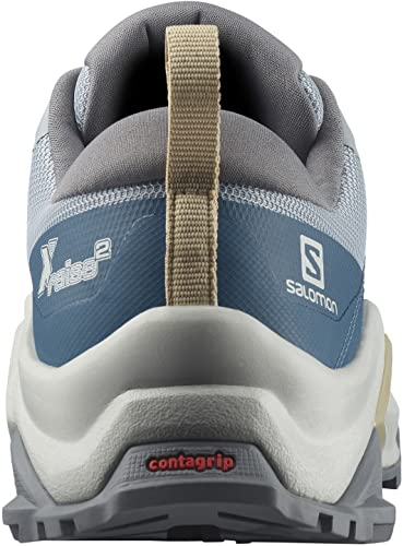 SALOMON Shoes X Raise 2, Botas de Senderismo Hombre, Quarry/Legion Blue/Safari, 44 EU