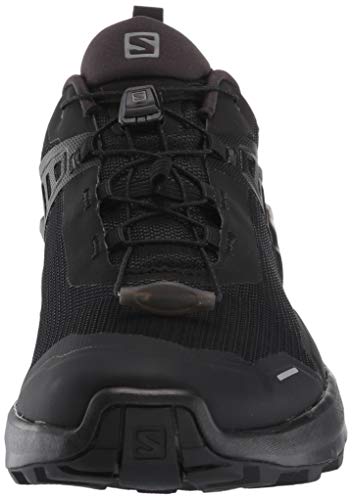 Salomon X Raise Gore-Tex (impermeable) Hombre Zapatos de trekking, Negro (Black/Black/Phantom), 40 EU