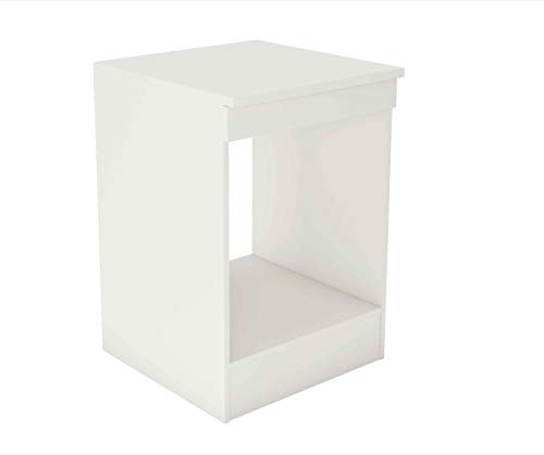 Samblo Kaori Mueble para Horno de Cocina, Tableros de partículas, Blanco, 60