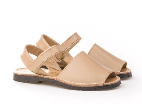 Sandalias Menorquinas para Niños y Niñas Unisex. Calzado infantil Made in Spain, garantia de calidad. (29, Camel)