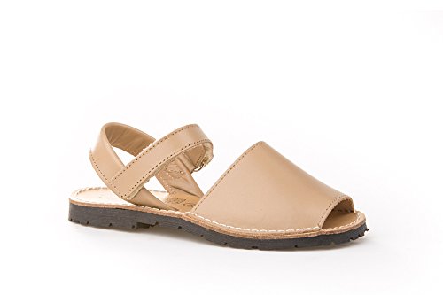 Sandalias Menorquinas para Niños y Niñas Unisex. Calzado infantil Made in Spain, garantia de calidad. (29, Camel)