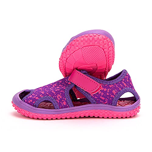 Sandalias Niña Antideslizante Deportivas Sandalias Niño Verano Senderismo Piscina Playa Textile Morado Tamaño 23