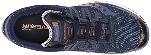 Saucony Freedom ISO, Zapatillas de Deporte Hombre, Azul (Nvy/Den/Copa 30), 42 EU