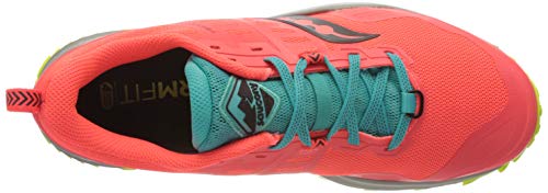 Saucony Peregrine 10, Zapatillas para Carreras de montaña Hombre, Vizired/Citron, 39 EU