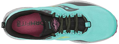 Saucony Zapatillas de running Peregrine 12 Trail para mujer, Menta y ácido fríos, 37 EU