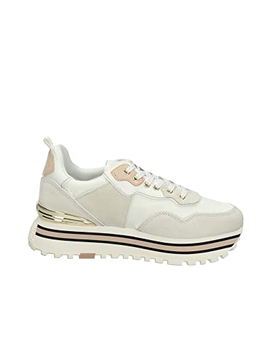 Scarpe Sneaker Liu-Jo Maxi Wonder Bianco Donna DS22LJ08 BA2053PX102