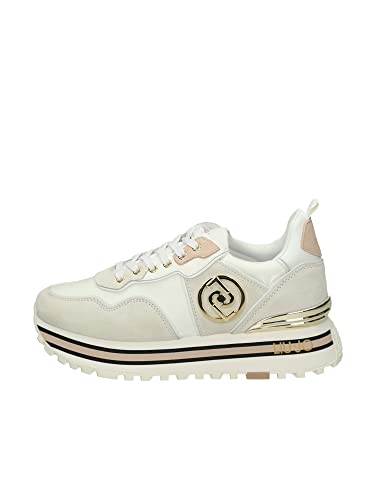 Scarpe Sneaker Liu-Jo Maxi Wonder Bianco Donna DS22LJ08 BA2053PX102