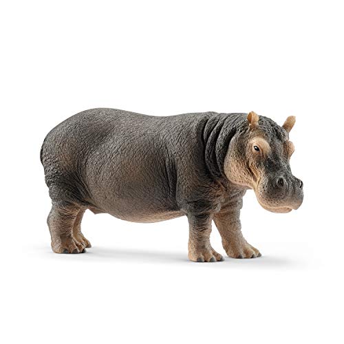 Schleich- Figura Hipopótamo, 6 cm