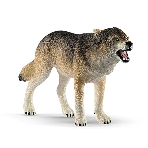 Schleich- Figura Lobo, 5,20 cm.