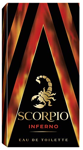 Scorpio Inferno - Colonia para hombre (75 ml)