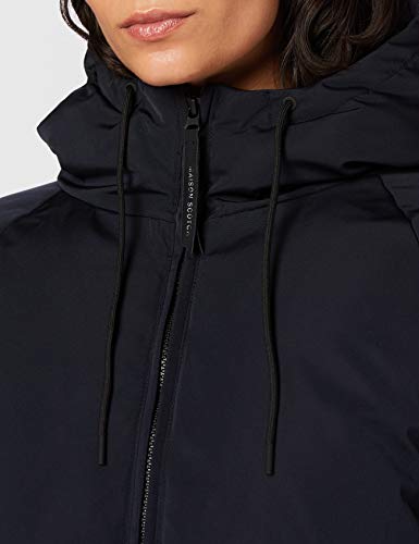 Scotch & Soda Short Hooded Jacket Chaqueta, Night 0002, M para Mujer