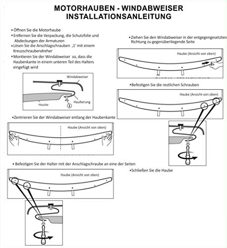 SCOUTT HDFI505 - Deflector de viento para capó de Fiat Ducato 2014-2019