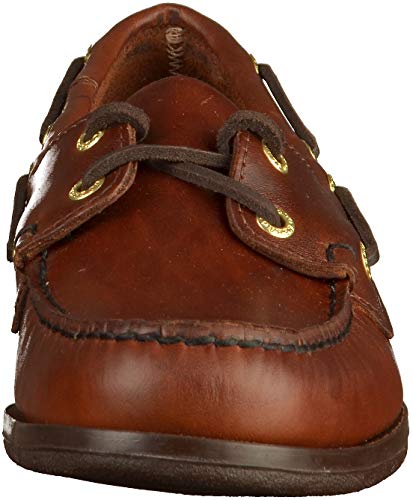 Sebago ENDEAVOR FGL OILED WAXY, Náuticos para Hombre, Marrón (natural), 42 EU