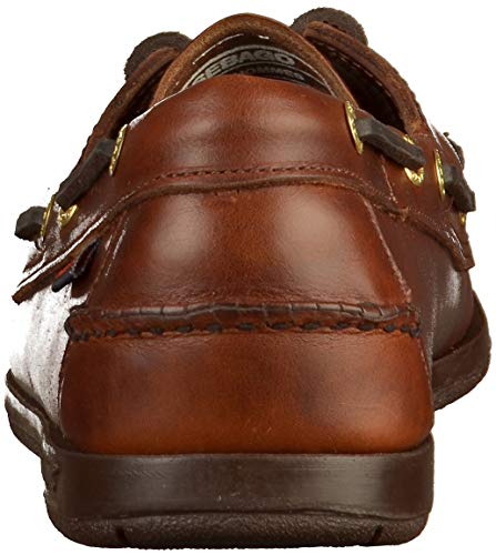 Sebago ENDEAVOR FGL OILED WAXY, Náuticos para Hombre, Marrón (natural), 42 EU