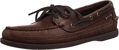 Sebago SCHOONER, Náuticos para Hombre, Marrón (Brown-Gum 925), 42 EU