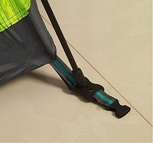 SFSGH Carpa para Acampar, Ocio al Aire Libre Camping Carpa portátil Gratis Carpa Carpa Hexagonal Grande para montañismo, Cuenta Doble, Impermeable y Resistente al Viento, Apto para 3-4 p