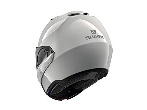 SHARK EVO ES Casco de Moto, Hombre, WHU, Large