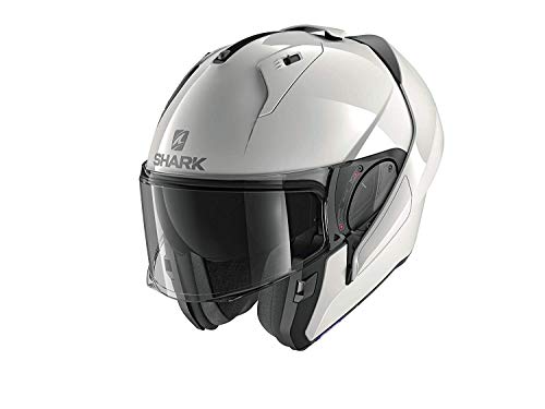 SHARK EVO ES Casco de Moto, Hombre, WHU, Large