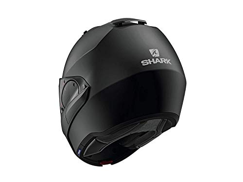 SHARK EVO ES Casco de Moto, Unisex-Adult, Nero Opaco, XL