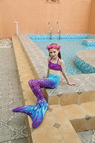 shepretty Traje de Baño de La Cola Sirena de Las Muchachas Bikini Set，xiaofenG5,130