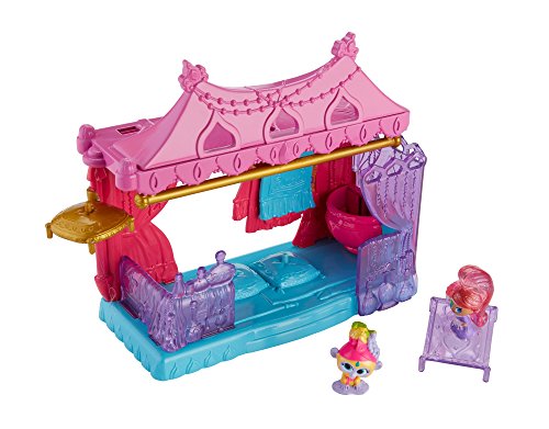 Shimmer & Shine- Muñecas Teenie Genies En Tienda de Alfombras, Multicolor (Mattel DTK48)