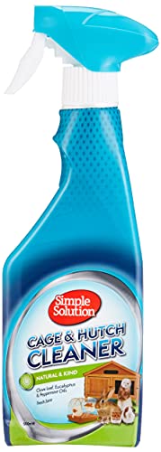 Simple Solution Jaula & Hutch Natural Antibacteriano Limpiador – 500 ml