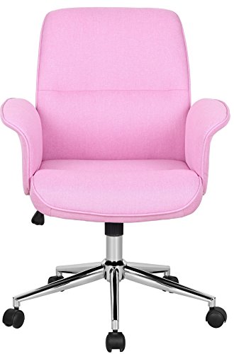 SixBros. Silla de Oficina Silla giratoria Fucsia 0704M/3673