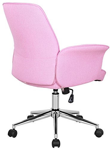 SixBros. Silla de Oficina Silla giratoria Fucsia 0704M/3673