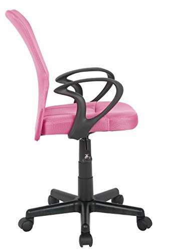 SixBros. Silla de Oficina Silla giratoria Fucsia - H-298F-2/2109