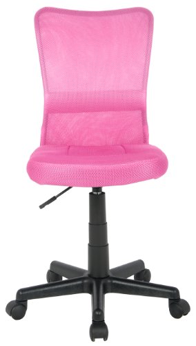 SixBros. Silla de Oficina Silla giratoria Fucsia - H-298F/1412