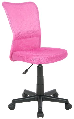 SixBros. Silla de Oficina Silla giratoria Fucsia - H-298F/1412