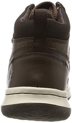 Skechers Delson, Botas Clasicas Hombre, Marrón (Chocolate Leather Chocolate), 41.5 EU