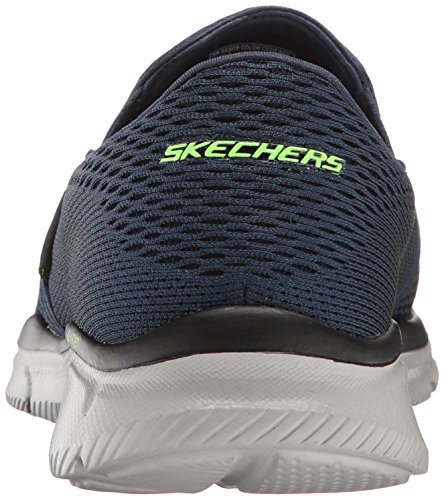 Skechers Equalizer Double-Play, Zapatillas sin Cordones Hombre, Navy, 43 EU