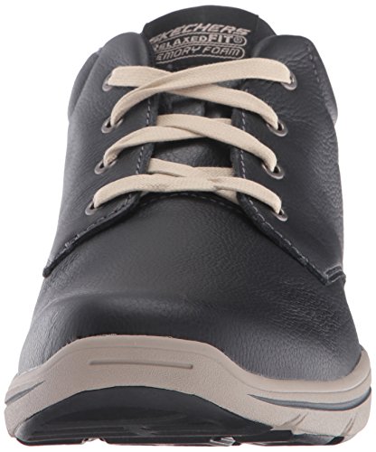 Skechers - Zapatos Harper para hombre, color Negro, talla 48.5 EU