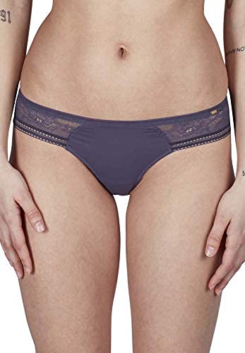 Skiny Inspire Lace Rio Slip Braguita, Morado (Purple Sky 2116), 38 (Talla del Fabricante: 36) para Mujer