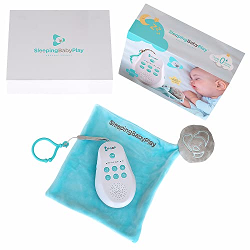 Sleeping Baby Play: Melodías Orgánicas y Ruido Blanco para Bebés + Manta de Apego + Asesoramiento Terapia del Sueño