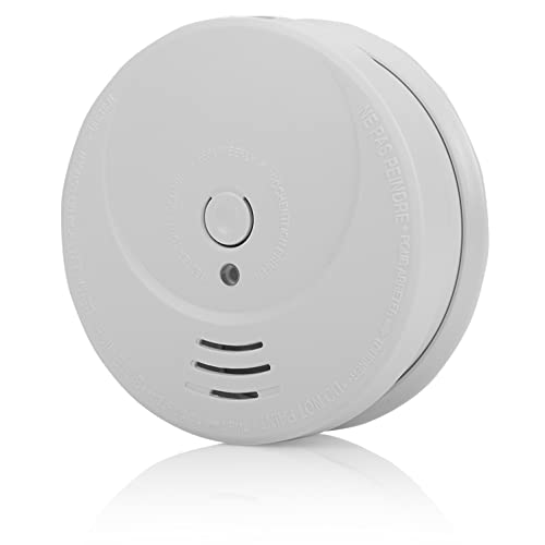 Smartwares Detector de Humo, 1 Año de Batería Incluida, Vida del Sensor de 10 Años, 4 Unidades, RM149