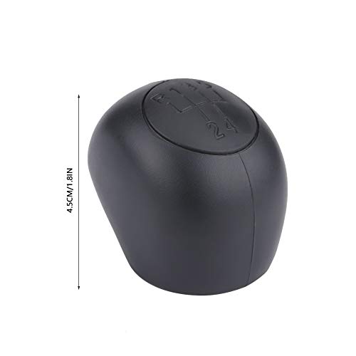 Solomi Palanca de Cambios - Plástico 5 Speed ​​Gear Shift Knob Principal Compatible con Fiat Ducato Citroen Relay Peugeot Boxer 1994-2006 Negro