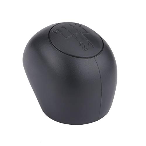 Solomi Palanca de Cambios - Plástico 5 Speed ​​Gear Shift Knob Principal Compatible con Fiat Ducato Citroen Relay Peugeot Boxer 1994-2006 Negro