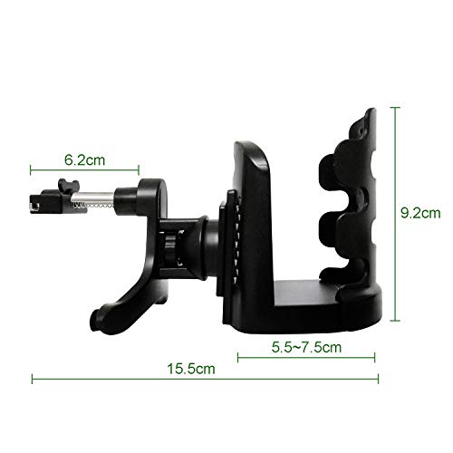 Soporte Vaso Coche, Portavasos para la de Ventilación para Lata de Bebida,Termo de Taza, Taza de Café,para Diámetro de Taza Dentro de 7,5 cm